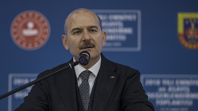 İçişleri Bakanı Soylu.