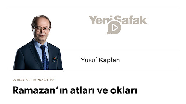 Ramazan’ın atları ve okları