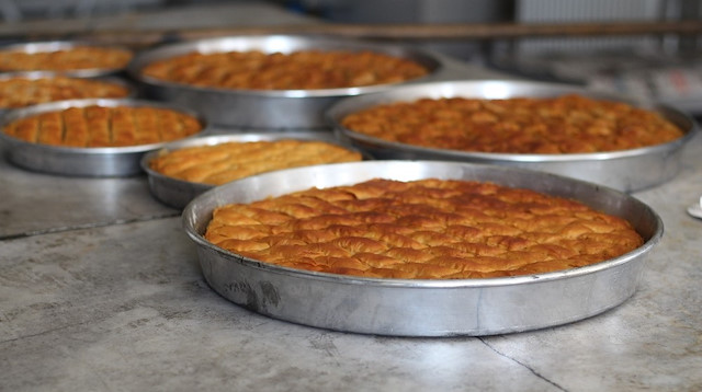 80 katlı Beypazarı baklavası.
