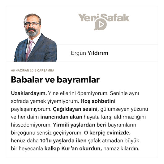Babalar ve bayramlar