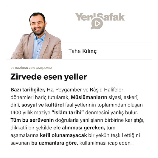 Zirvede esen yeller
