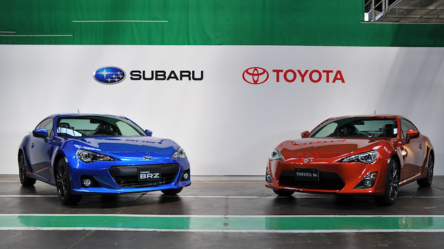 Toyota ve Subaru yakın bir geçmişte ortak model üretmişti.