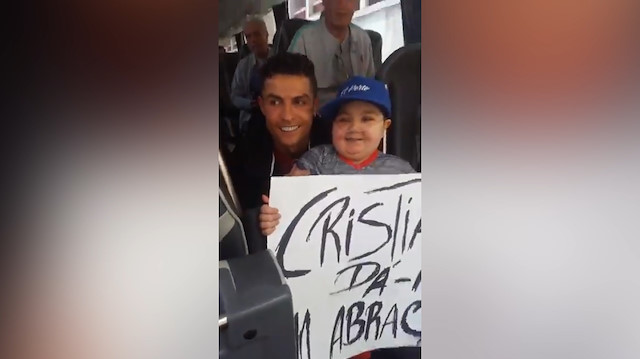 Ronaldo yine gönülleri fethetti