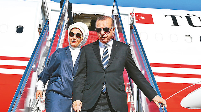 Emine Erdoğan ve Recep Tayyip Erdoğan