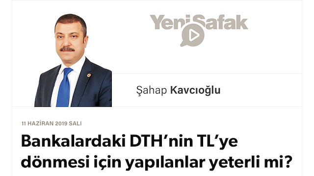 Bankalardaki DTH’nin TL’ye dönmesi için yapılanlar yeterli mi?