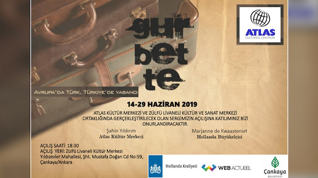 Ankara’da sanat severlerle buluşacak sergi, Atlas Kültür Merkezi ve Zülfü Livaneli Kültür Merkezi’nce düzenlenecek.