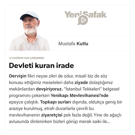 Devleti kuran irade