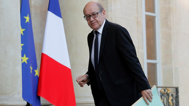 Fransa Dışişleri Bakanı Jean Yves Le Drian.