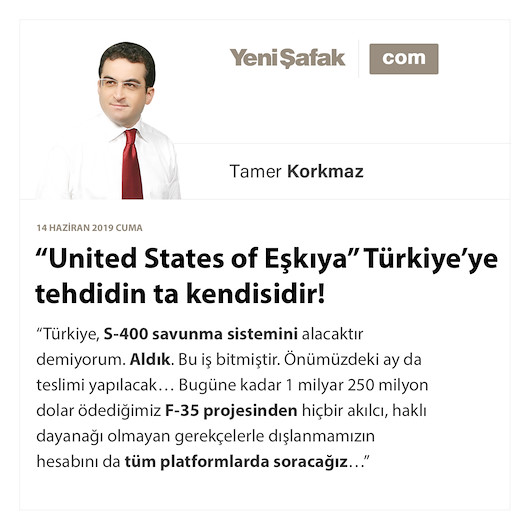 “United States of Eşkıya” Türkiye’ye tehdidin ta kendisidir!