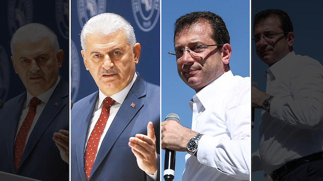 Binali Yıldırım - Ekrem İmamoğlu