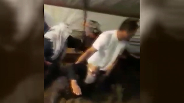 Sel düğün alanını can pazarına çevirdi
