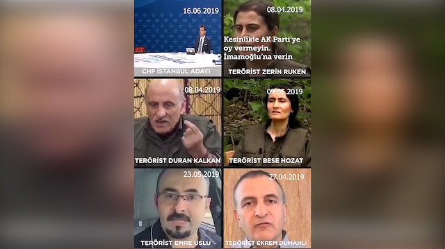 İmamoğlu'nu kendisi için oy isteyen teröristler yalanladı
