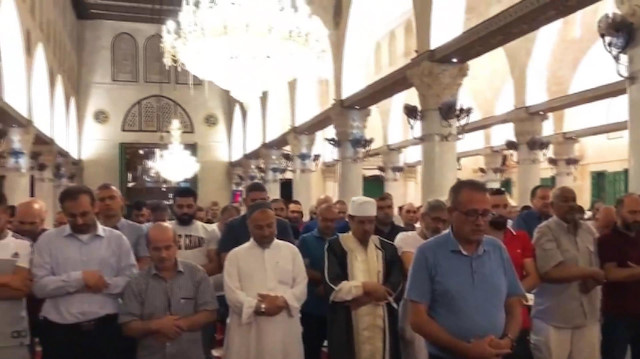 Mursi için Mescid-i Aksa’da gıyabi cenaze namazı