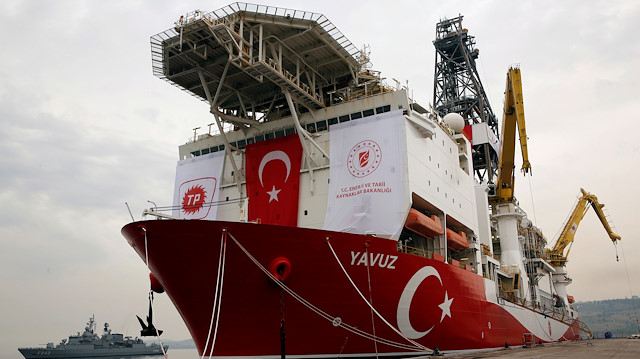 Yavuz sondaj gemisi uğurlanıyor