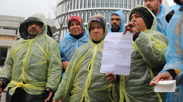 AK Parti'den CHP'ye geçen Bolu Belediyesi'nde de gerçekleşen işçi kıyımları basın açıklaması ile protesto edilmişti.