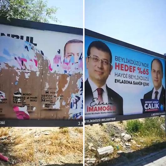 İmamoğlunun ekibinden provokasyon
