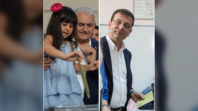 Binali Yıldırım - Ekrem İmamoğlu