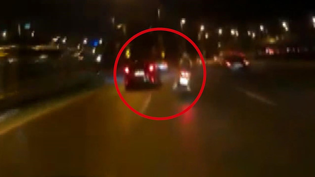 Motosikletlinin öldüğü kazanın kamera kayıtları ortaya çıktı