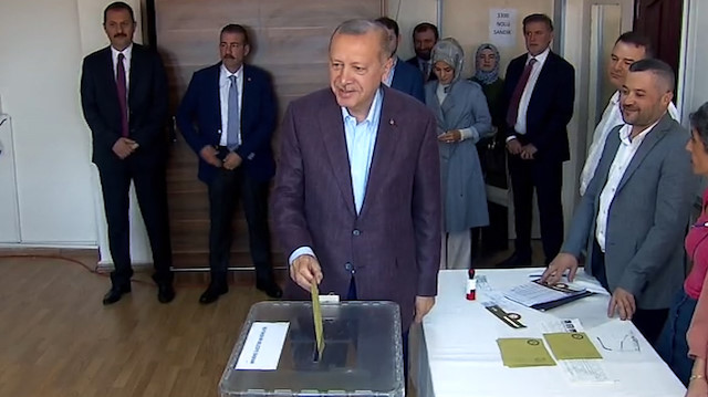 Cumhurbaşkanı Erdoğan'dan seçim açıklaması