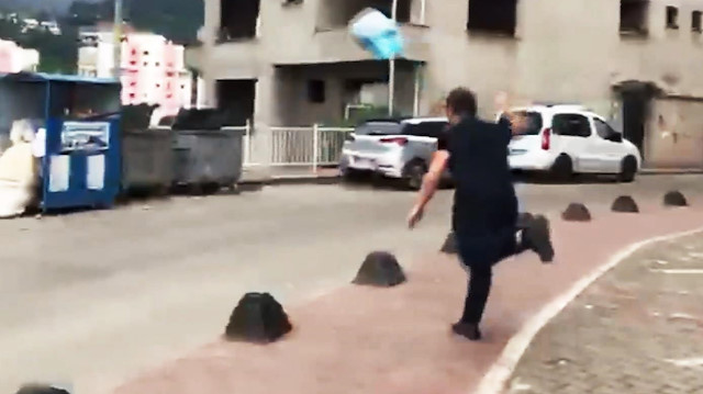 Rizeli vatandaşın çöp atışı sosyal medyada gündem oldu