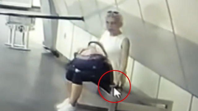Metro istasyonunda unutulan telefonu böyle çaldı
