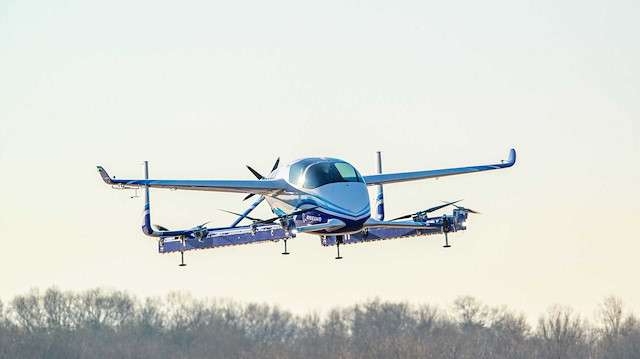 Boeing uçan araba projesi