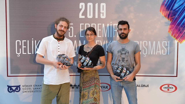 5. Erdemir Çelik ve Yaşam Heykel Yarışması’nın kazananları belli oldu.