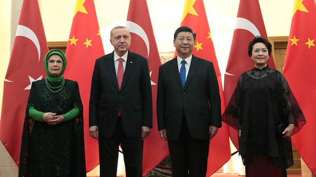 President Erdogan Meets Chinese Counterpart In Beijing