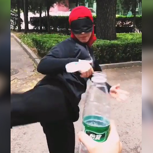 Milli wushucu atletimiz Elif Akyüz yeni akımda çıtayı yükseltti