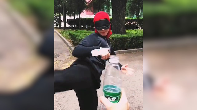 Milli 'wushu'cu atletimiz Elif Akyüz yeni akımda çıtayı yükseltti