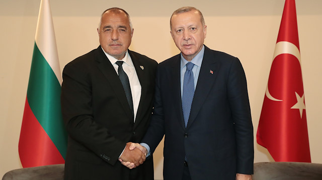 Cumhurbaşkanı Erdoğan, Bulgaristan Başbakanı Boyko Borisov'u kabul etti.