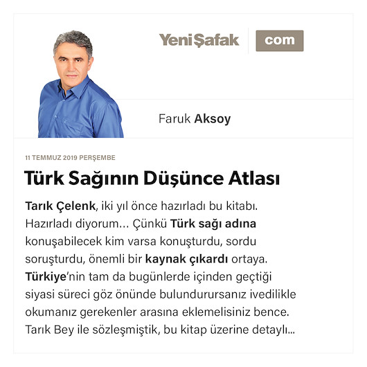 Türk Sağının Düşünce Atlası