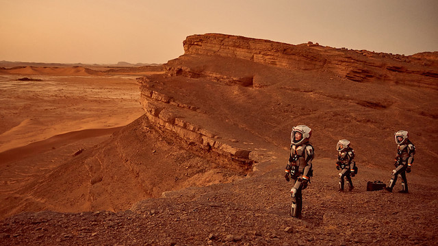 Mars'a insanlı yolculuk için Space X şirketi büyük bir roket geliştiriyor.