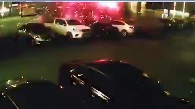 Şırnakta bekçilere yapılan hain saldırı anı kamerada
