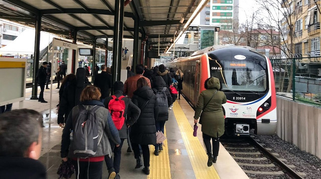 15 Temmuz günü Marmaray tren seferleri karşılıklı olarak 15 dakikada bir yapılacak.