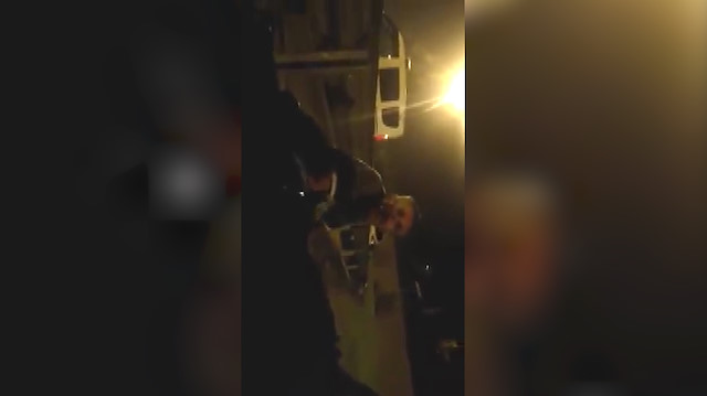 İhanet gecesinden yeni görüntüler: Kolu koptu araba getirin