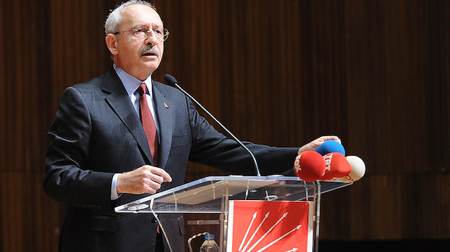 CHP Genel Başkanı Kemal Kılıçdaroğlu.