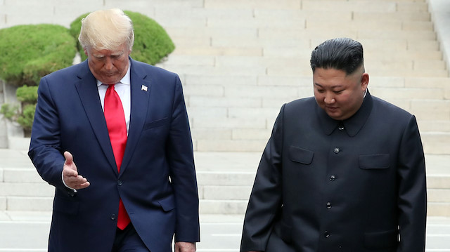 Arşiv: Haziran ayında Trump ile Kim 'silahsızlandırılmış bölgede' görüşmüştü