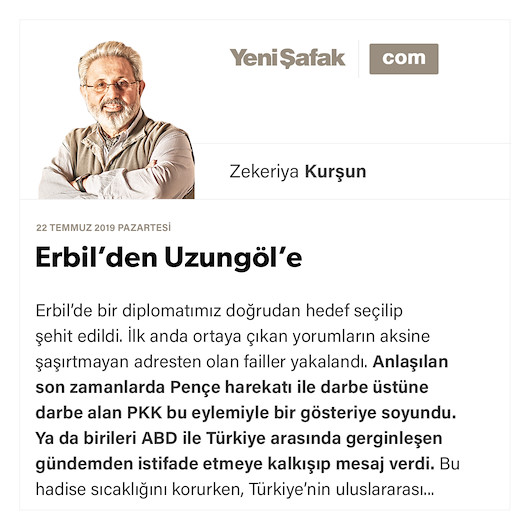 Erbil’den Uzungöl’e