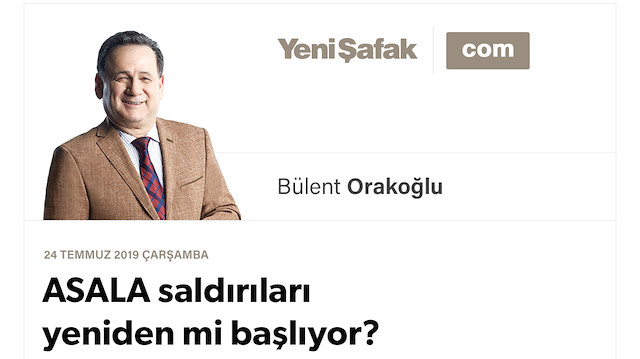 ASALA saldırıları yeniden mi başlıyor?