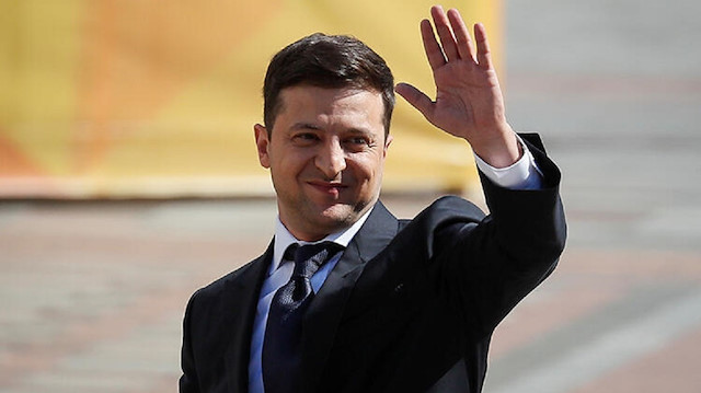 Ukrayna Devlet Başkanı Vladimir Zelenskiy.