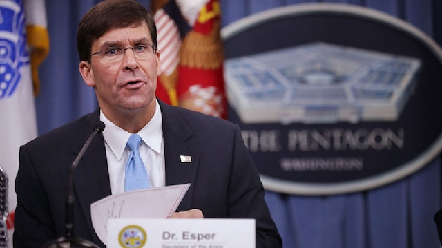ABD Savunma Bakanı Mark Esper.