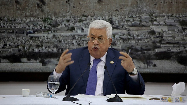 Filistin Devlet Başkanı Mahmud Abbas