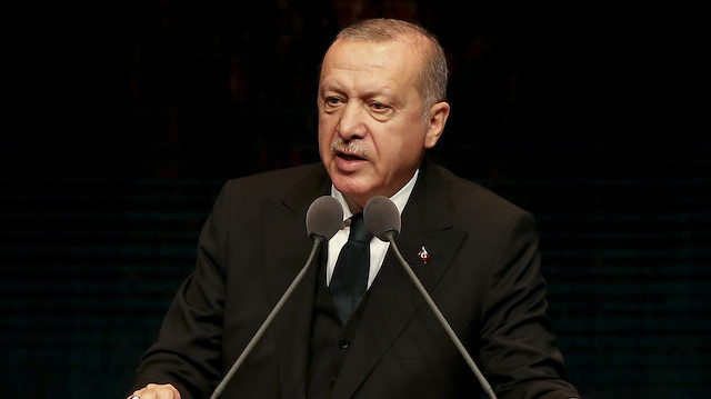 Cumhurbaşkanı Erdoğan.