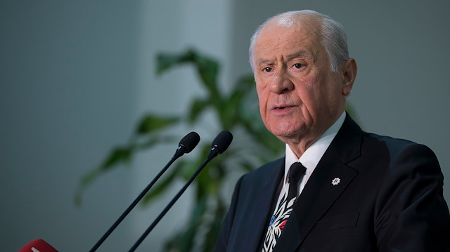 MHP Lideri Devlet Bahçeli.