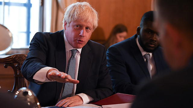 İngiltere Başbakanı Boris Johnson.