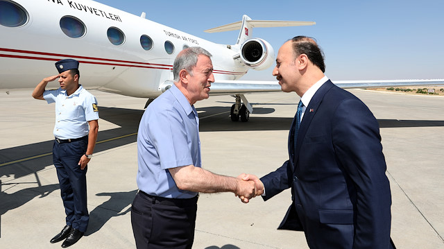 Bakan Akar ve kuvvet komutanları Şanlıurfada