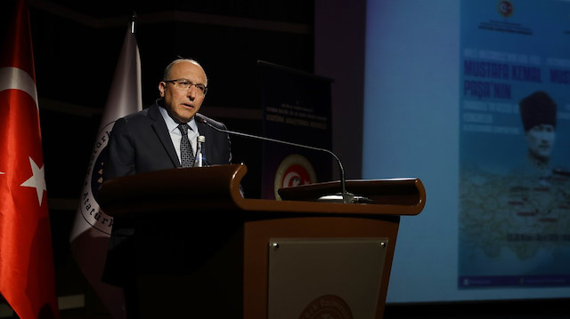 Prof. Dr. Haluk Dursun son konuşmasını Malazgirt'te yaptı