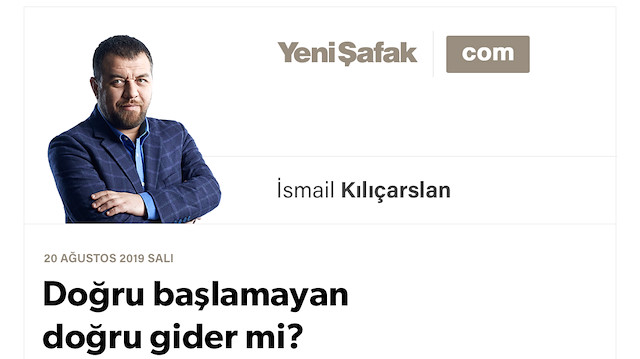 Doğru başlamayan doğru gider mi?