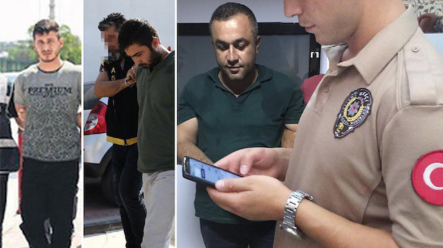 Atilla Can Özyıldırım (solda), Hasan Bozdoğan (ortada), Mehmet Emin Gergersoy (sağda)